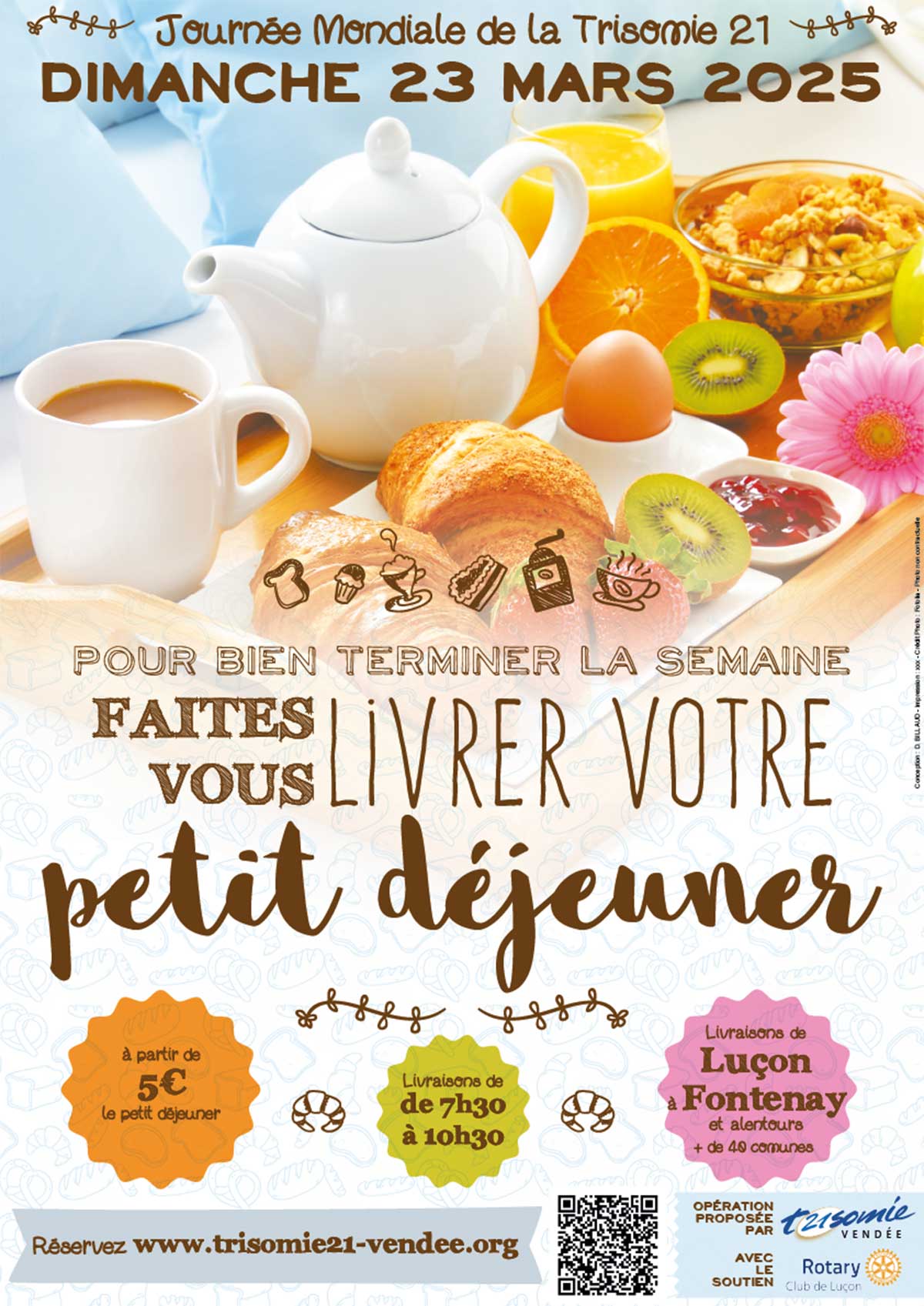 Affiche concert de Noël à Triaize en 2023