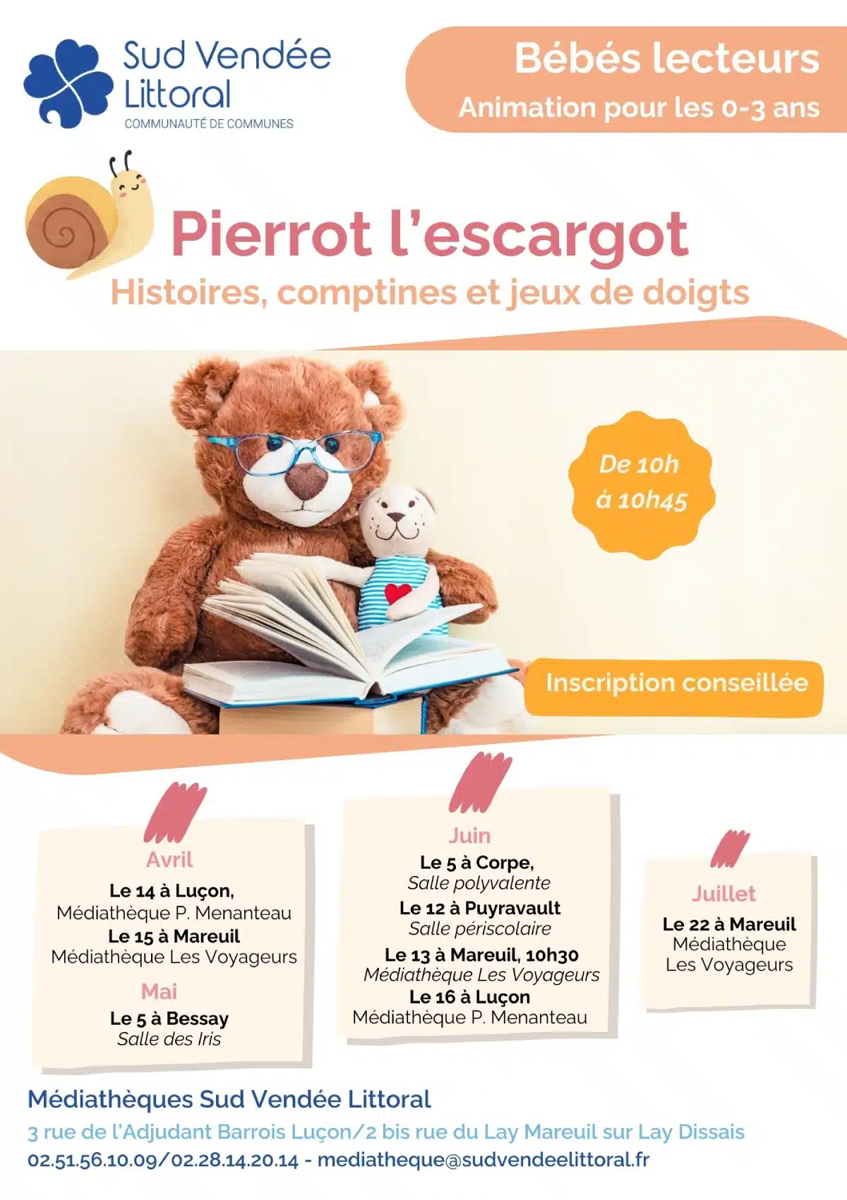 Affiche concert de Noël à Triaize en 2023