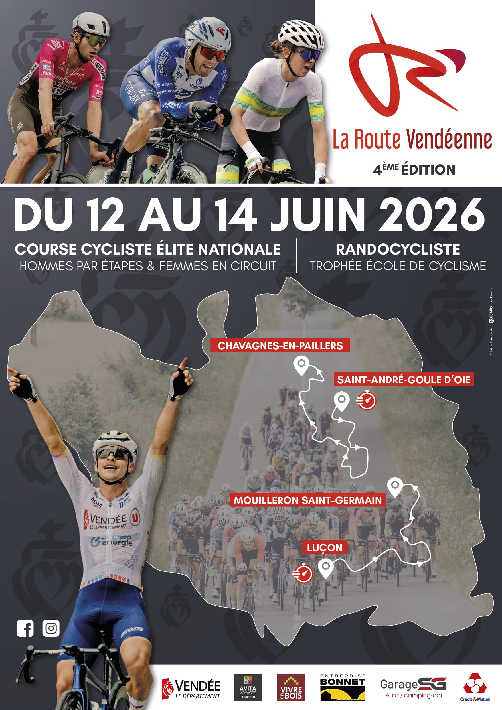 Affiche concert de Noël à Triaize en 2023