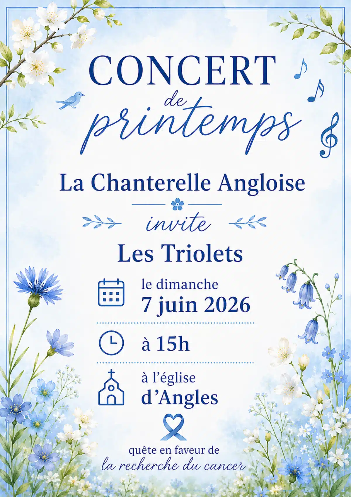 concert_07.06.26 Affiche concert de Noël à Triaize en 2023